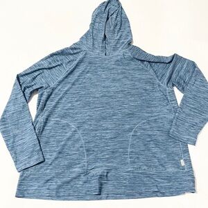 Women's Solarfoil® Long-Sleeve Hoodie L Blue
